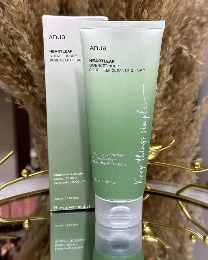 ANUA Heartleaf Quercetinol Pore Deep Cleansing Foam (150ml) ValueKartPk