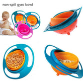 360 degree Gyro Bowl for feeding Baby Kids (random color) ValueKartPk