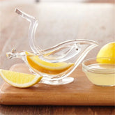 Manual Lemon Clip Portable Clear Fruit Juicer Bird Lemon Slice Squeezer Home Kitchen Bar Hand Gadget ValueKartPk