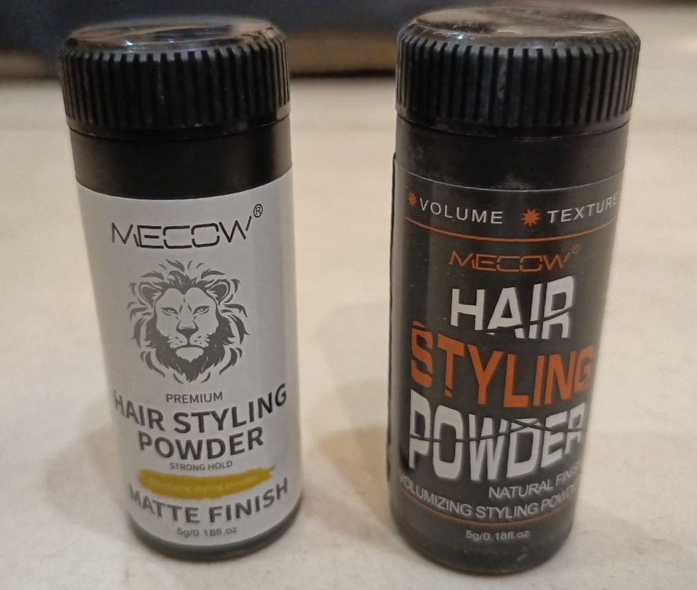 MECOW Hair Styling Texture Powder For Men And Women,Volumzing Powder for Natural Matte Hairnetstyle Look 5g ValueKartPk