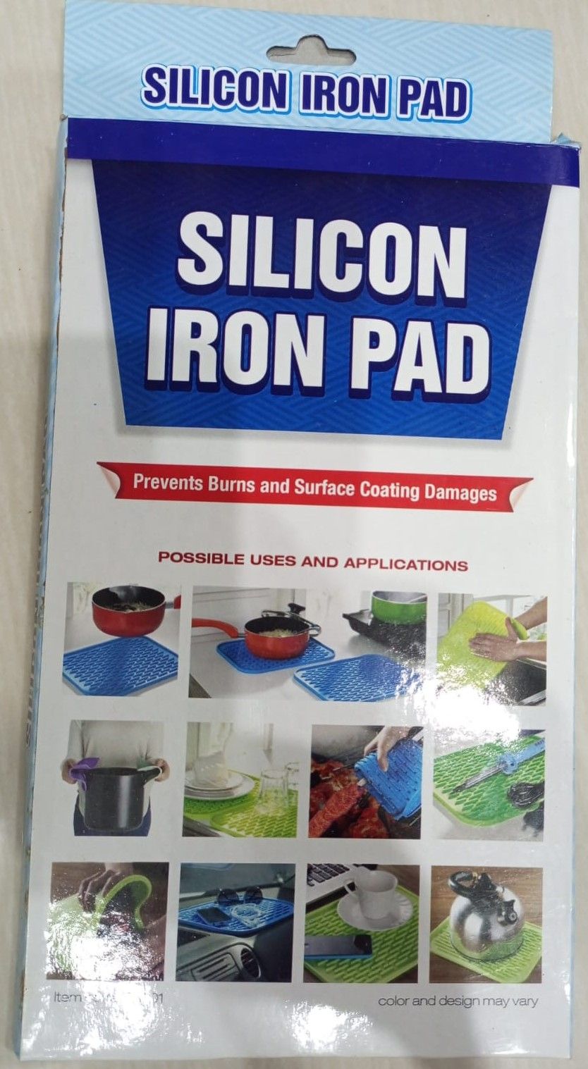 Silicone Non Stick Iron Heat Resistant Pad ValueKartPk