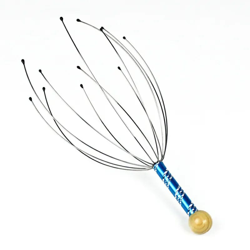 Head Massager Machine Brand New And High Quality vibrating head Massager - Each ValueKartPk