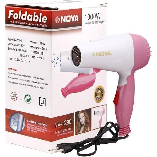 Nova Foldable Hair Dryer (Random Color) ValueKartPk