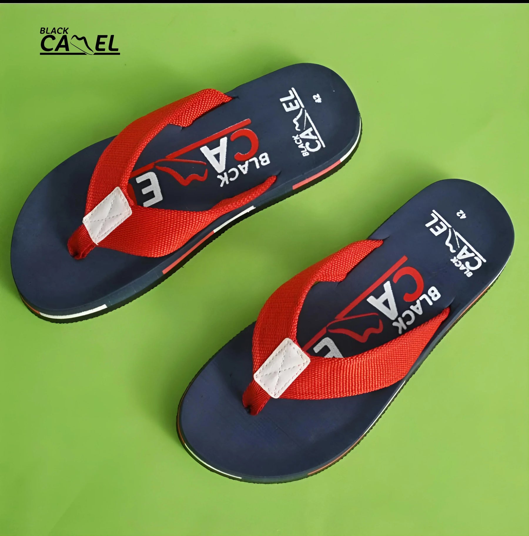 Black Camel Casual Slippers (Strider - 40-44) ValueKartPk