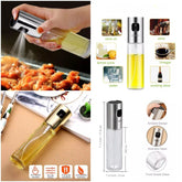 Cooking Oil Sprayer Glass Oil Spray Bottle Kitchen Tool BBQ Baking Grill Vinegar Oil Sauce Bottle (Made in China) ValueKartPk