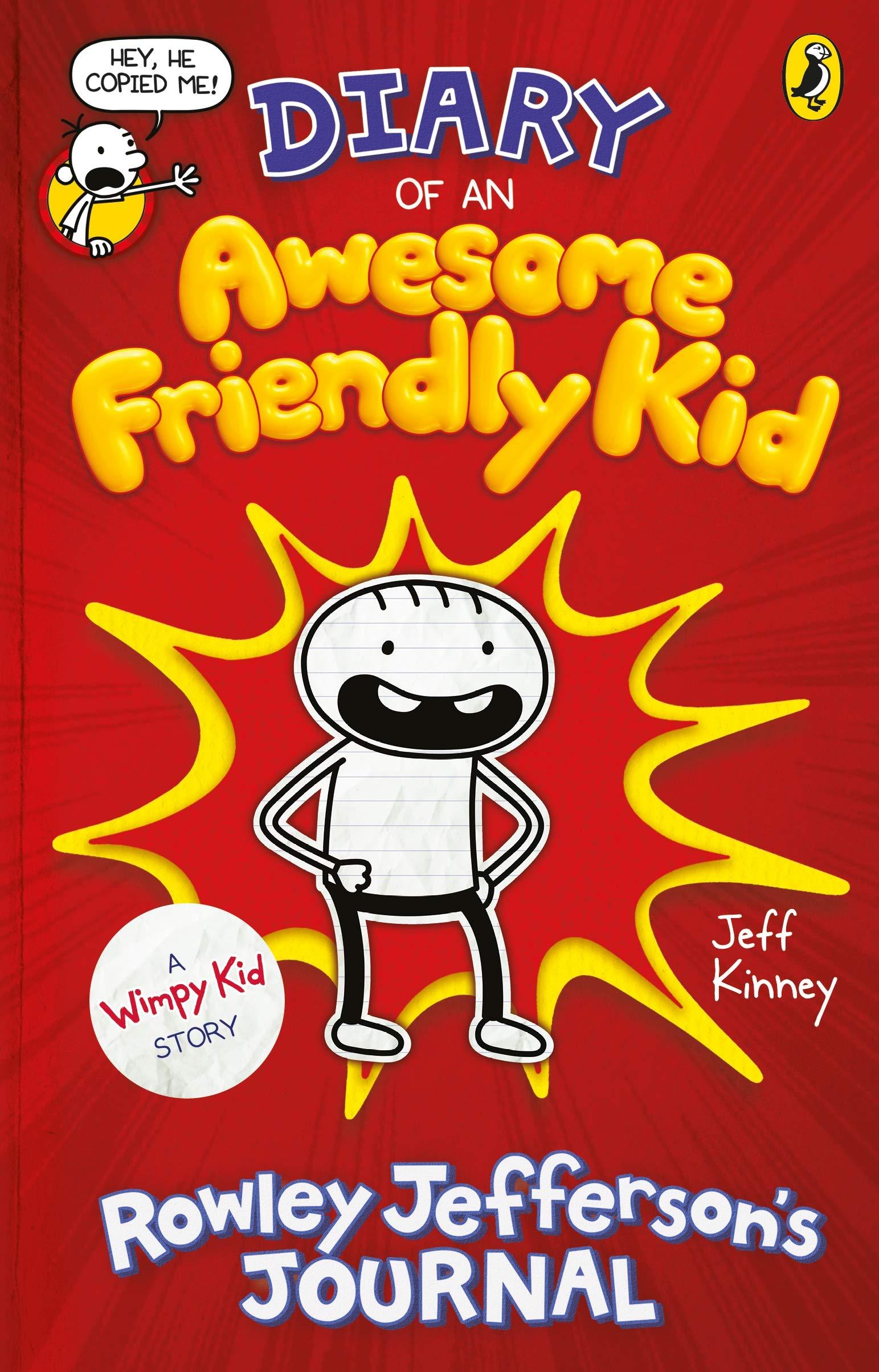 Diary of an Awesome Friendly Kid: Rowley Jefferson's Journal (book) ValueKartPk