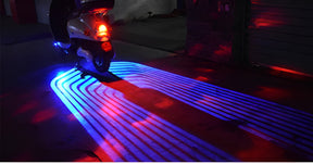 2PCS Motorcycle &amp; Car Welcome Light Door Courtesy Lights With Projector   Led Carpet Underglow For Car Motorcycle Light and car ValueKartPk