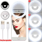 Selfie Ring Light With LED Camera Photography Flash Light ValueKartPk