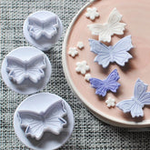 Butterfly Plunger Cutter Set 3pcs ValueKartPk