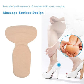 T shape high heel grip for foot support | Heel Cushion Pads T Shape Heel Sticker Tape Arch Support Insoles High Heeled Shoes Patches Foot Care Protector ValueKartPk