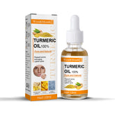 Turmeric Freckle Serum Whitening Dark Spots Organic Turmeric Oils Brighten Dark Skin Pigment Anti Aging Wrinkle Moisturizer (30ml) ValueKartPk