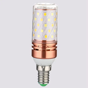 E14 LED Corn Light Lamp Bulb | 3 in 1 light modes Chandelier, Candle LED Light For Home &amp; Decoration - 12W/16W ValueKartPk