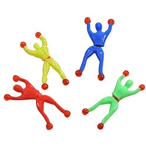 Magic sticky spider Men Creative Tricky Toys for Party Favor kids 20Pcs ValueKartPk