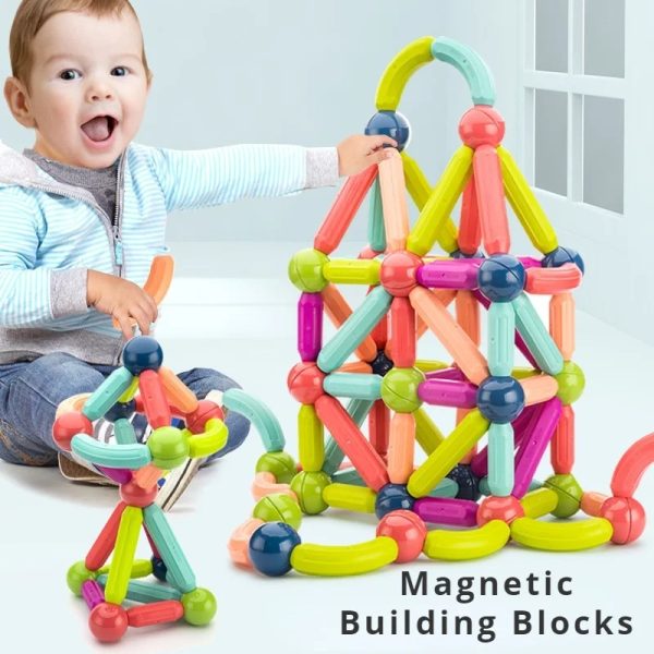 Strong Magnetic Building Blocks Toy For Kids ValueKartPk