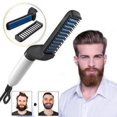 Multifunctional Hair Comb Brush Beard Hair Straighten Comb Quick Hairstyle For Men ValueKartPk