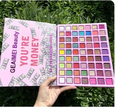 63 colors Eye shadow palette High quality Long Lasting High pigmentation Water proof make up kit ValueKartPk