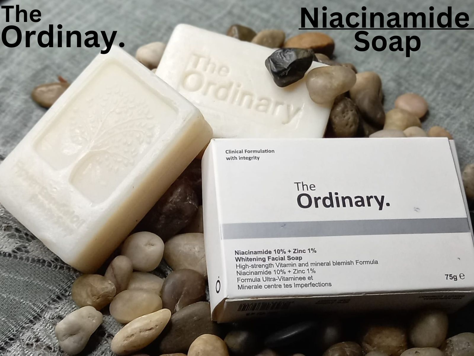 The Ordinary Niacinamide 10% + Zinc 1% Whitening Facial Soap ValueKartPk