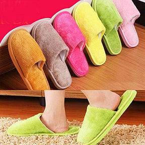 Multi Color Soft Cotton Slippers For Men and Women (random color) ValueKartPk