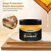 Beewax Furniture Polish 85ml - Beewax Wood Polish &amp; Shiner - Wooden Table, Chair, and Floor Cleaner ValueKartPk