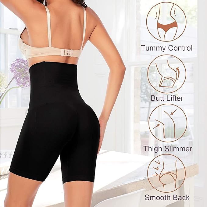 Women's High Waist Heavy-Shapewear | Tummy Control Tucker | Women’s Half Body Shaper, Waist Shape Wear |  Women Waist, Thigh, hips and Belly Slimmer Shape Wear ValueKartPk