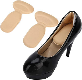 T shape high heel grip for foot support | Heel Cushion Pads T Shape Heel Sticker Tape Arch Support Insoles High Heeled Shoes Patches Foot Care Protector ValueKartPk