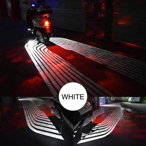 2PCS Motorcycle &amp; Car Welcome Light Door Courtesy Lights With Projector   Led Carpet Underglow For Car Motorcycle Light and car ValueKartPk