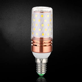 E14 LED Corn Light Lamp Bulb | 3 in 1 light modes Chandelier, Candle LED Light For Home &amp; Decoration - 12W/16W ValueKartPk