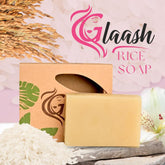 GLAASH RICE ORGANIC SOAP BAR 100GM ValueKartPk