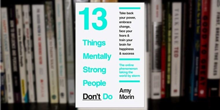 13 Things Mentally Strong People Don't Do Best Selling Novel (book) ValueKartPk