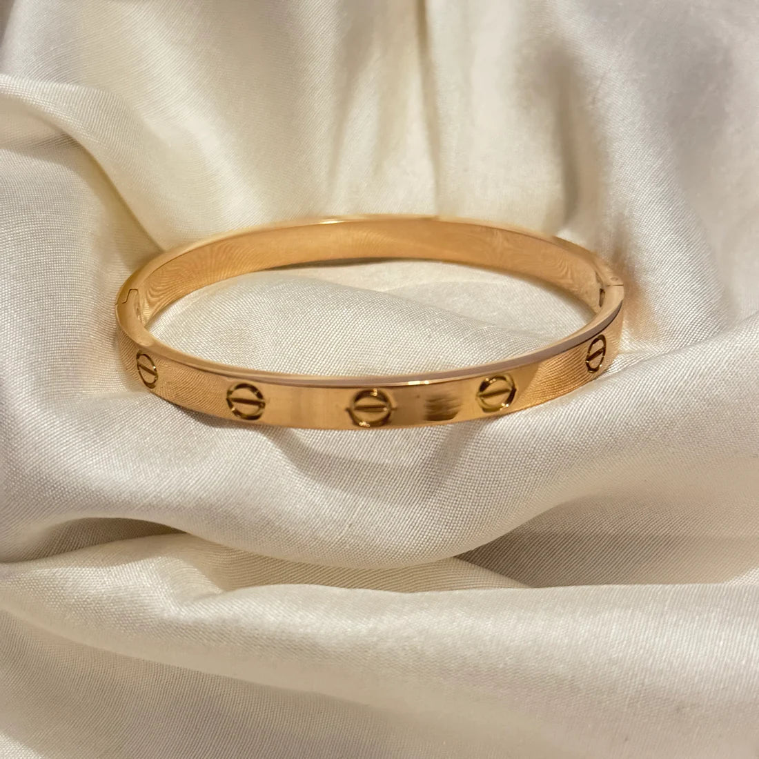 Gold Love Bangle Bracelet Kara | bracelet for women girls | women Jewelry | Women Fashion ValueKartPk