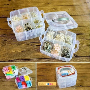 3 Layered Jewelry Organizer Box ValueKartPk