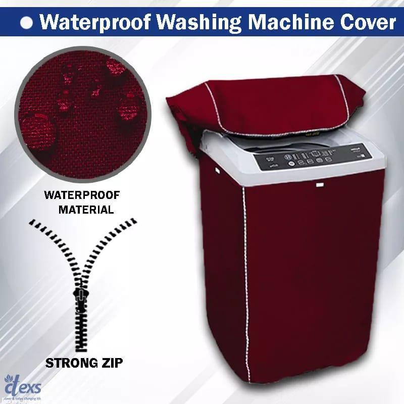 1 Pc Non Woven Plain Washing Machine Cover ValueKartPk