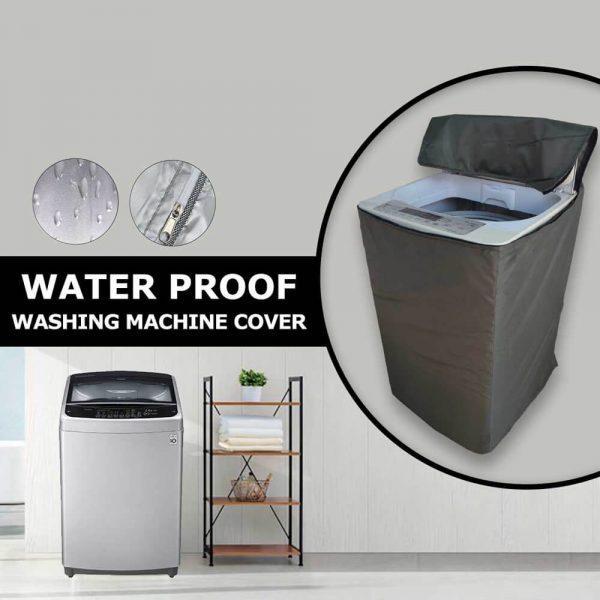 1 Pc Non Woven Plain Washing Machine Cover ValueKartPk