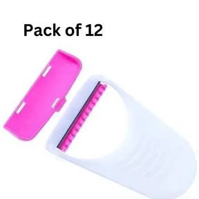 Pack of 6 / 12 - Safety Hair Shaving Razors designed for girls &amp; women ValueKartPk