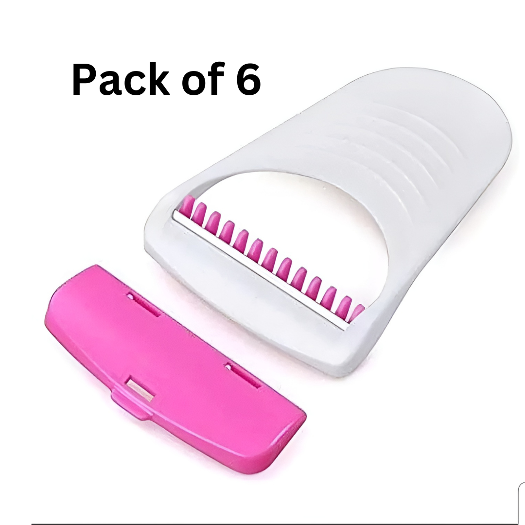 Pack of 6 / 12 - Safety Hair Shaving Razors designed for girls &amp; women ValueKartPk