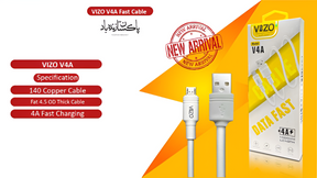 V4A MICRO &amp; TYPE C Charging Cable for Android Mobile Phones ValueKartPk