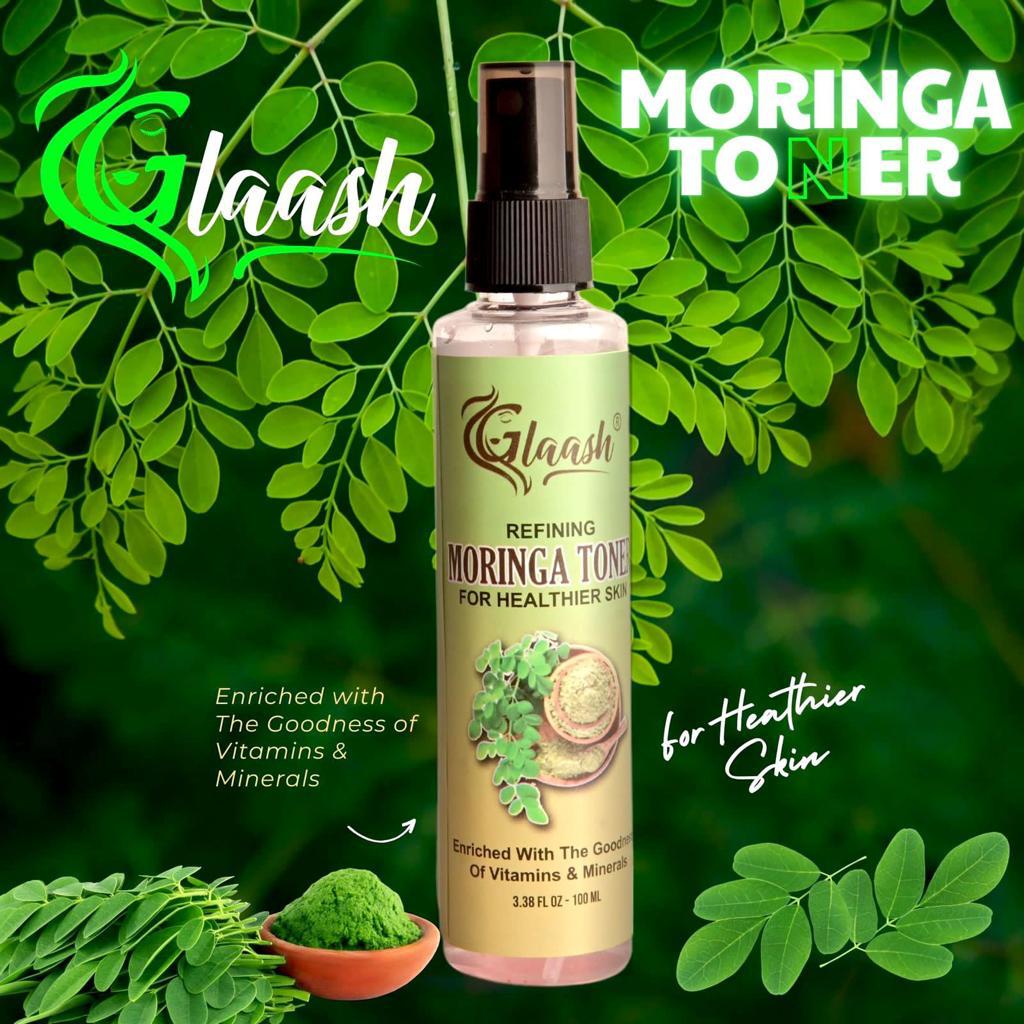 GLAASH MORINGA TONER FOR HEALTHIER SKIN 100ML ValueKartPk