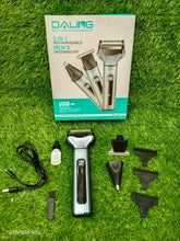 Shaver Daling Professional 3 in 1 German Technology Electric Men‘s Grooming Kit Hair Clipper ValueKartPk