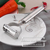 High Quality Stainless Steel Potato Cucumber Carrot Grater Julienne Peeler Vegetables Fruit Peeler Vegetable Slicer Utensils ValueKartPk