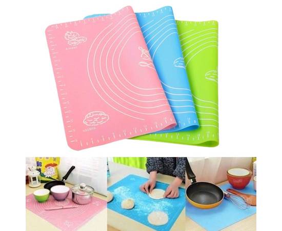 Roti Mat - Baking Sheet (Large size  50x40cm) ( Random color) ValueKartPk