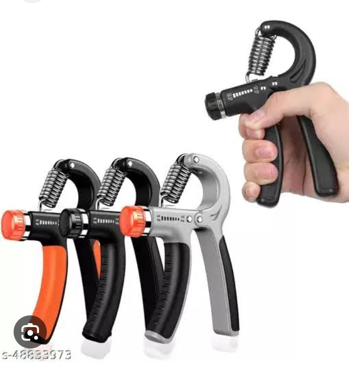 Hand Grip Strengthener Adjustable Resistance Wrist Strengthener Forearm Gripper Hand Workout Squeezer Grip Strength Trainer(Random colour) Made in China ValueKartPk