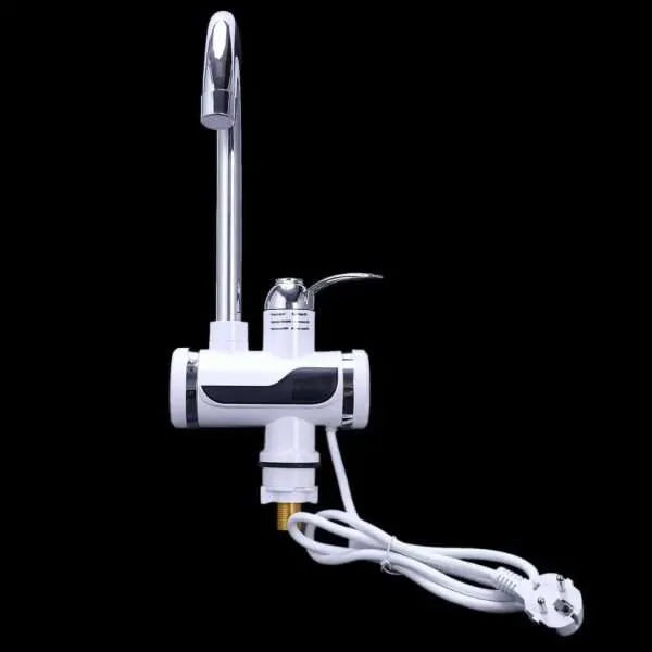 Electric Hot Water Heater Faucet Kitchen Instant Heating Tap Water (without shower) ValueKartPk