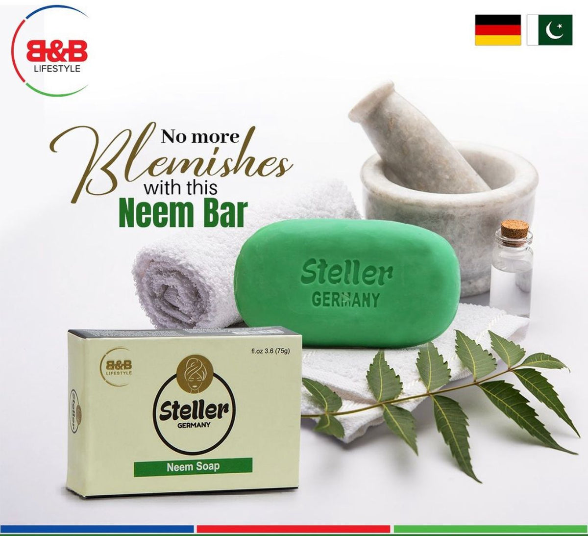 Steller Neem Soap ValueKartPk