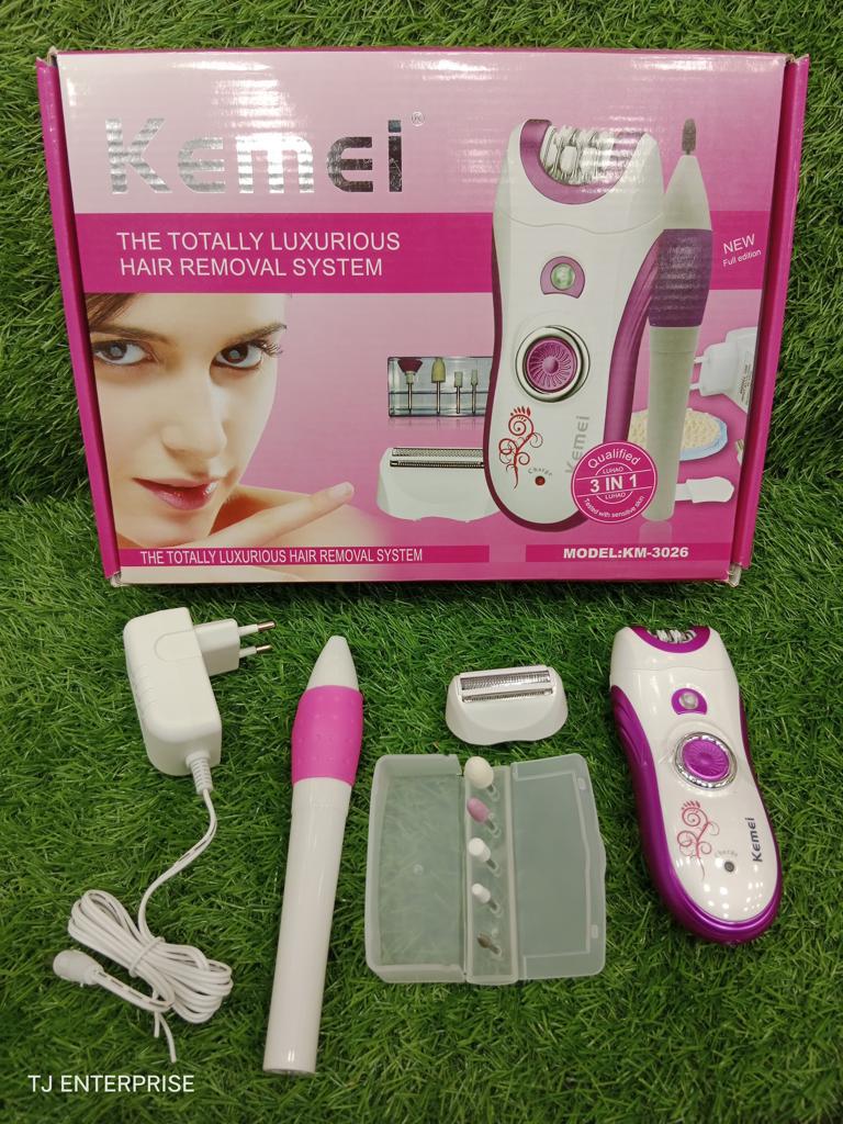 Kemei 3in1 ladies machine ValueKartPk