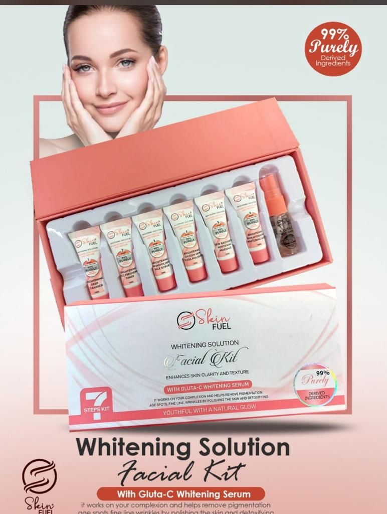 Skin Fuel Whitening Solution Facial Kit (Imported) – 10ml ValueKartPk