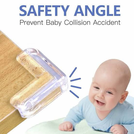 Pack of 4 New Child Baby Silicone Safety Protector Table Corner Protection From Children Anticollision Edge Corners Guards Cover For Kids ValueKartPk