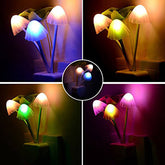 Mushroom LED Night Light For Home  ( random color ) ValueKartPk