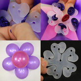 Pack Of 10pcs Balloons Clip - Flower Stand Clip Holder for Balloons - Balloons Tie Holder Birthday Wedding Party Decoration ValueKartPk