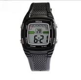 Xinjia Digital Casual Black Plastic Strap Watch (XJ-825) ValueKartPk