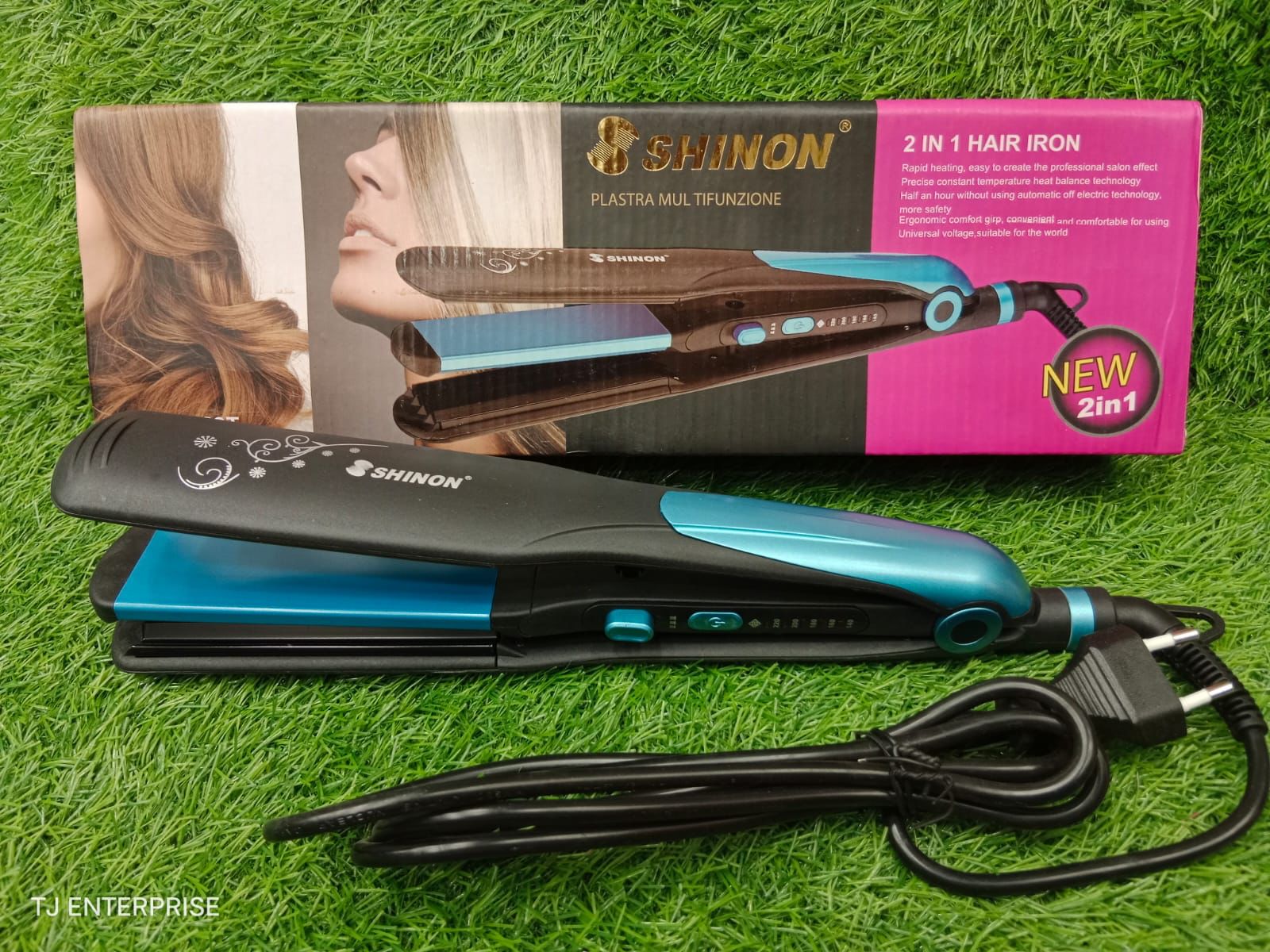 Shinon 2in1 Hair Straightener and Curler. ValueKartPk